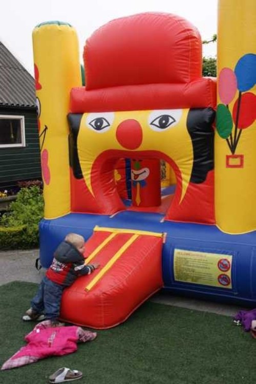 Springkussen Clown play